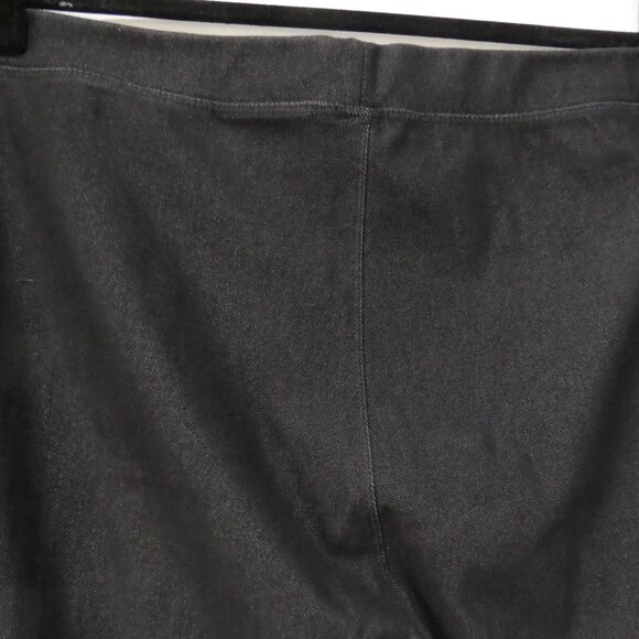 KATE & LEO | size X | Charcoal Denim Joggers | Faux Pockets - Picture 11 of 16
